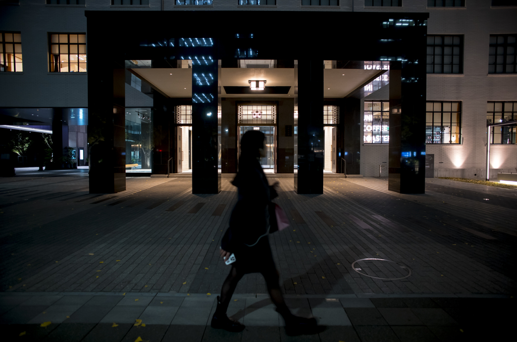 夜のストリートスナップ