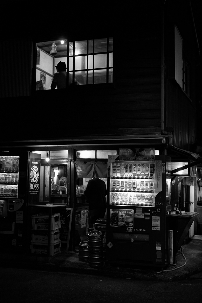 Silhouette in the window
