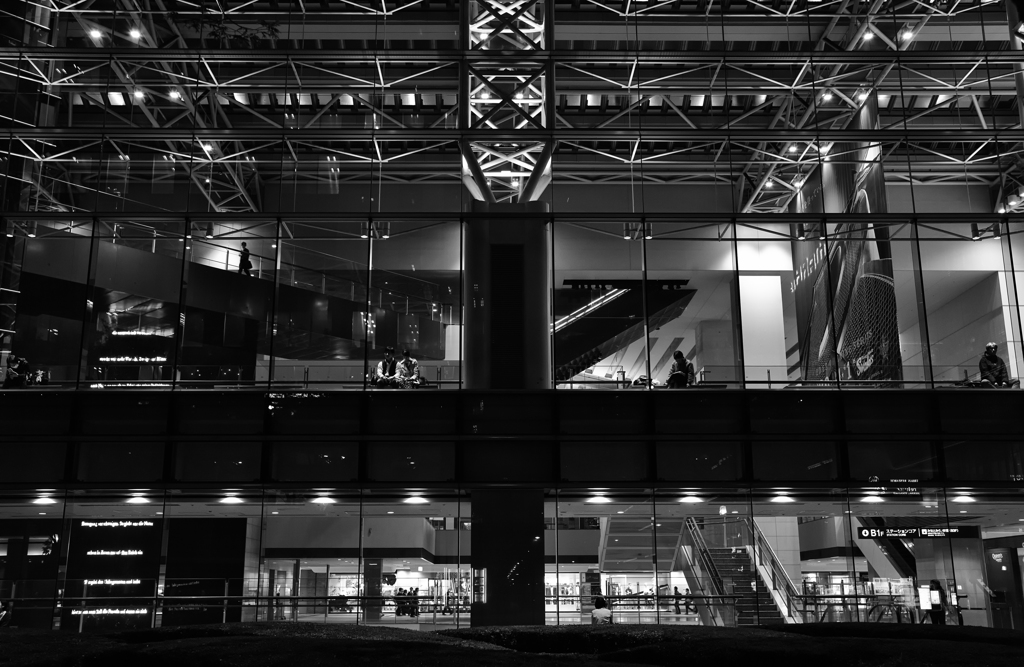 building at night #2