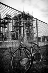 abandoned bicycle