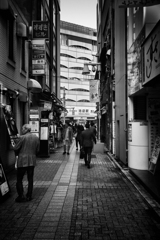 池袋駅への道