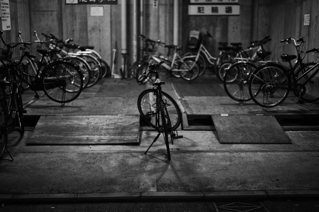 街角自転車