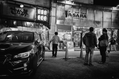 ある夜の街角