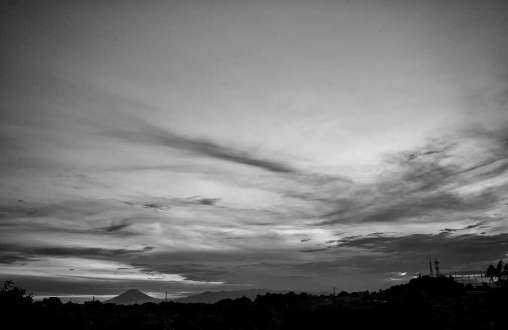 Fuji and cloud 