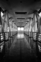 行き止まりの渡り廊下 行き止まりの渡り廊下