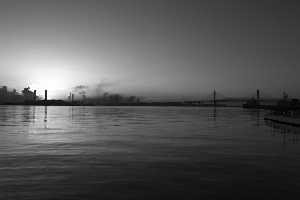 Yokohama at dawn