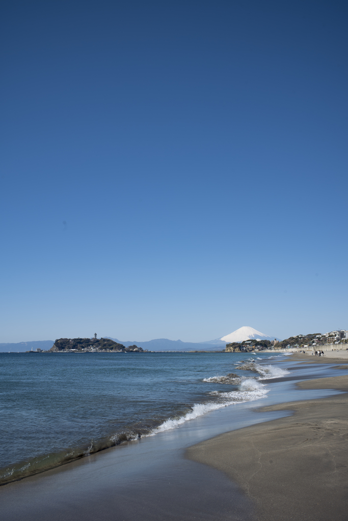江ノ島と富士 by K6（ケーロク） （ID：13535404） - 写真共有サイト