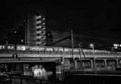 Train and Silhouette