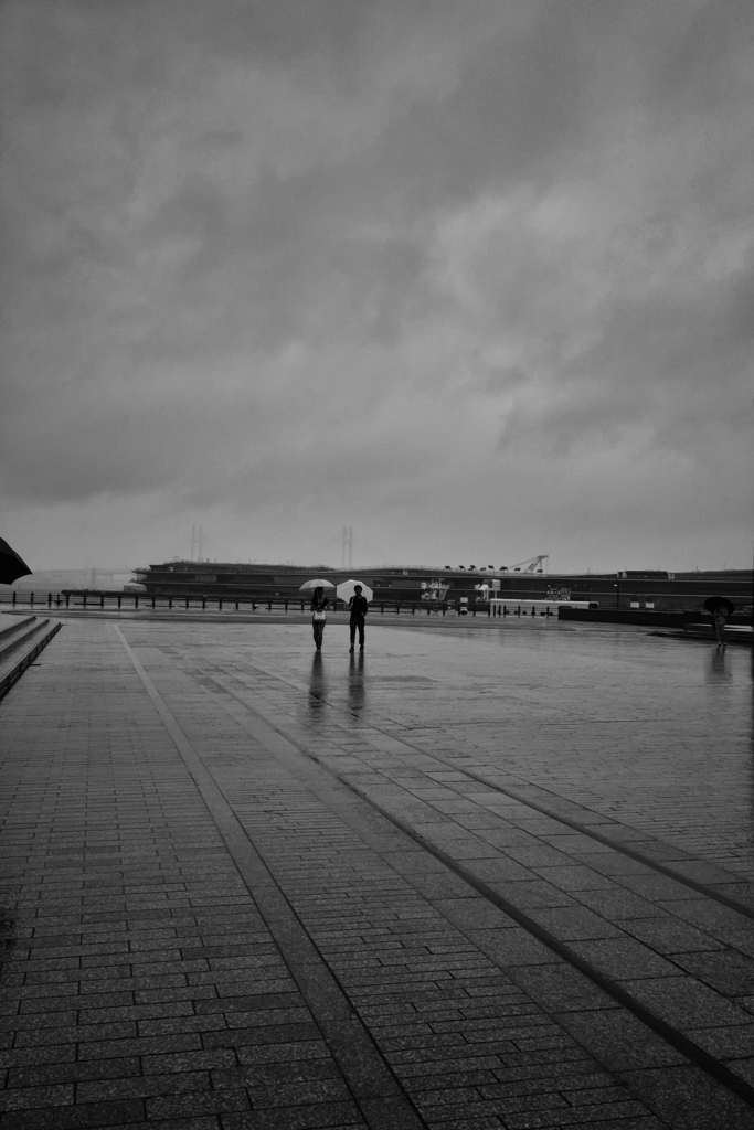 雨の日の風景