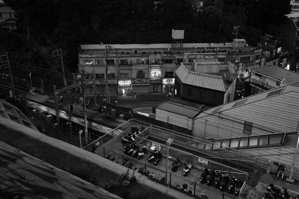 下町と疾走の風景