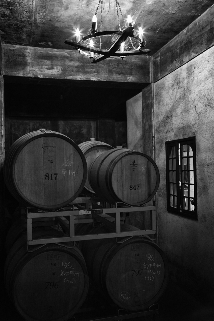 an old wine cellar