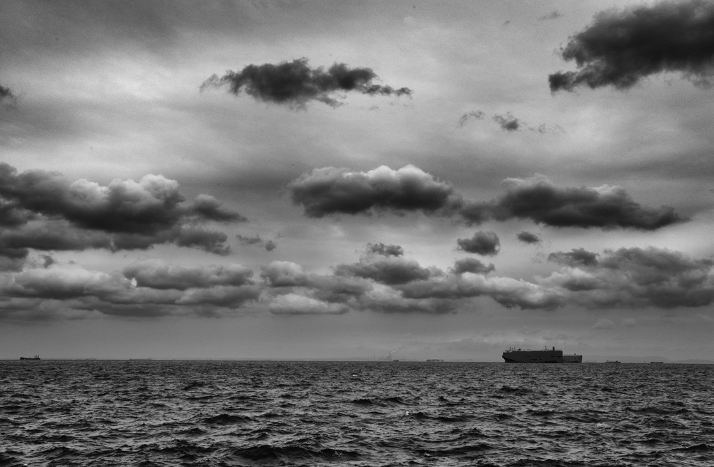 cloud on the sea