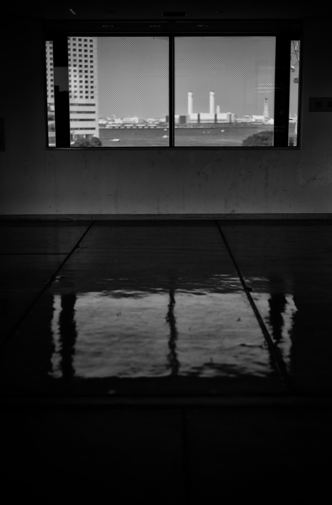 危うげな窓からの風景
