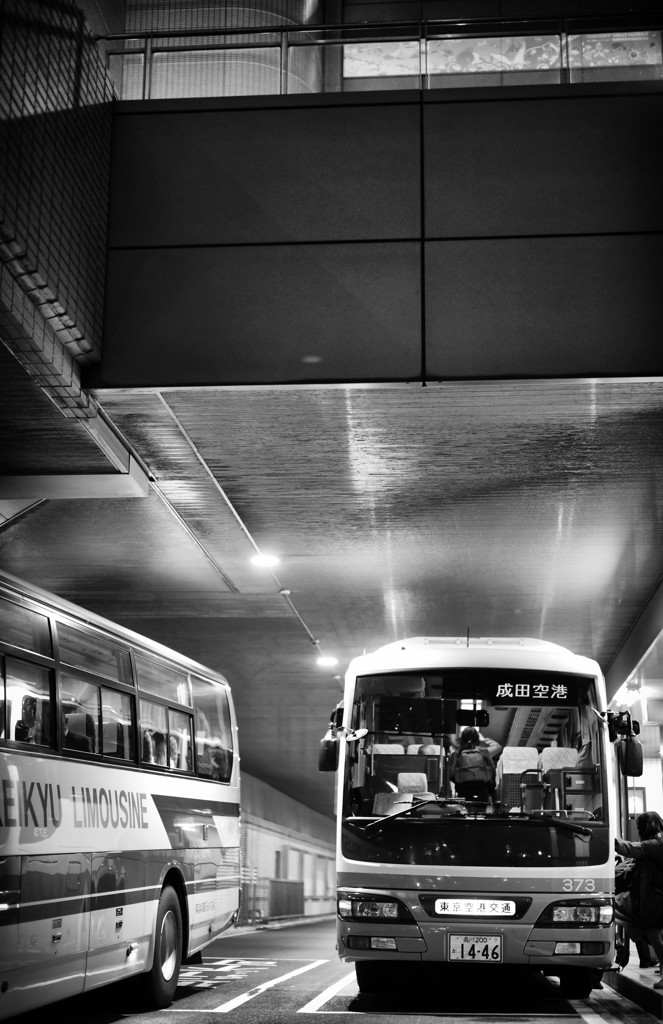 the departure