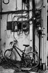 街角自転車 (2)