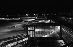 The boarding gate