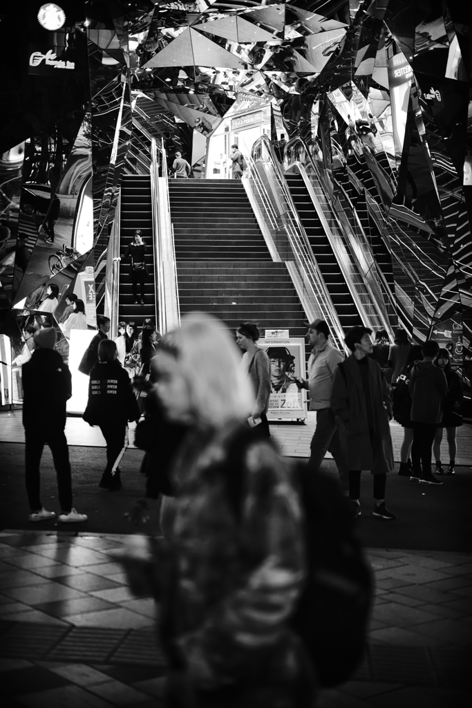 woman in the street