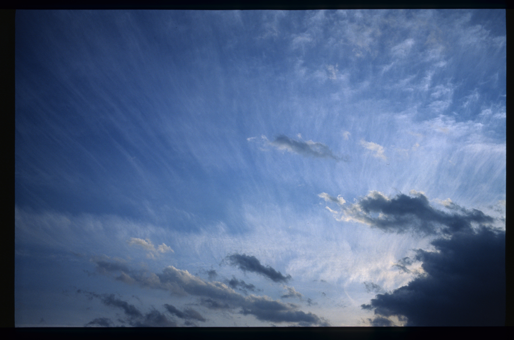 暮れゆく空