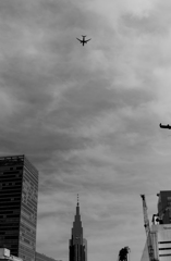 新宿の空