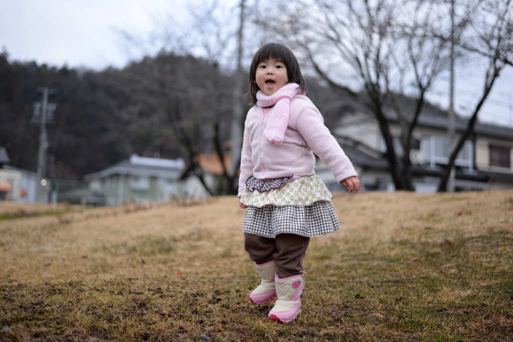 公園にて