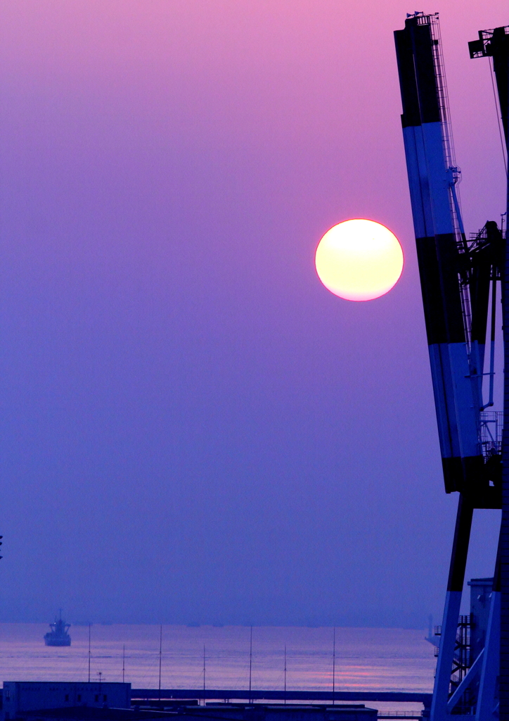 morning at the industry area