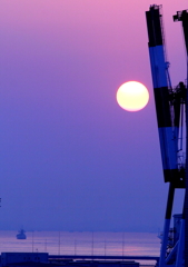 morning at the industry area