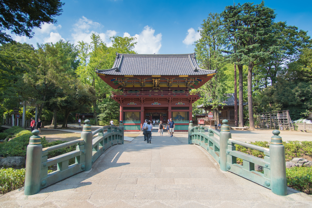 根津神社楼門