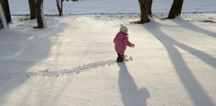 彼女の初雪