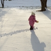 彼女の初雪