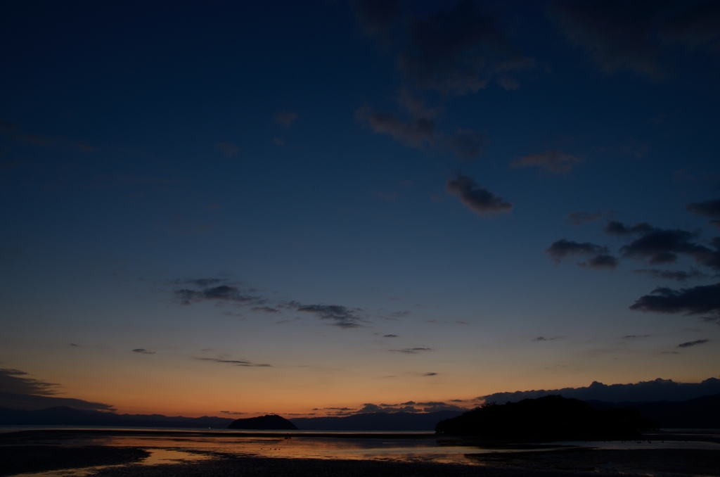 琵琶湖夕景