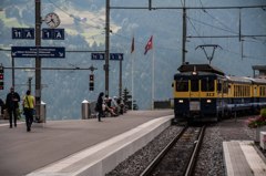 スイス　登山鉄道
