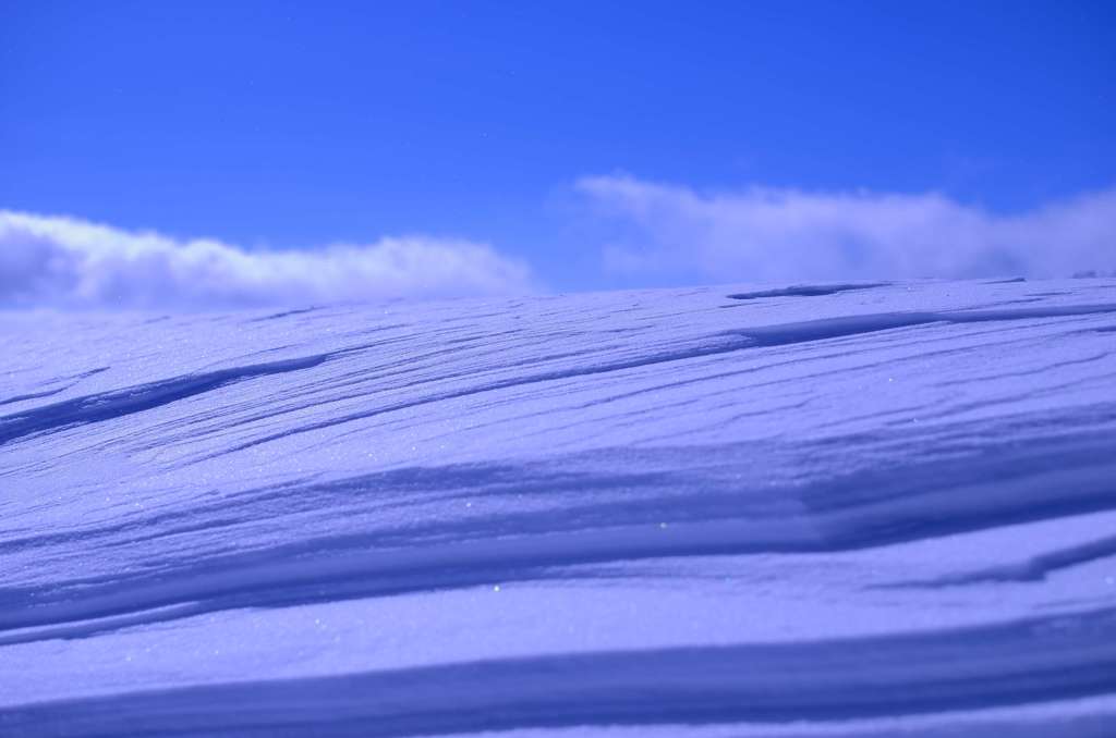 雪の砂漠