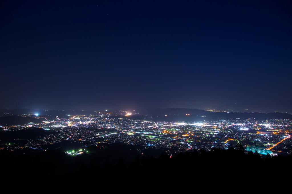 湘南の夜景。