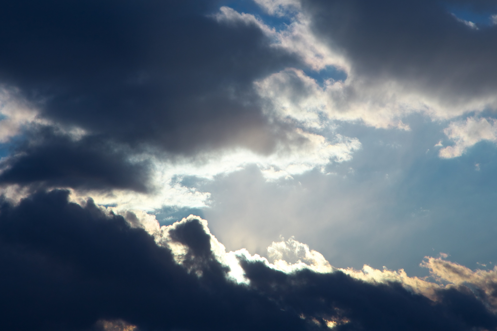 空と雲。