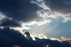 空と雲。