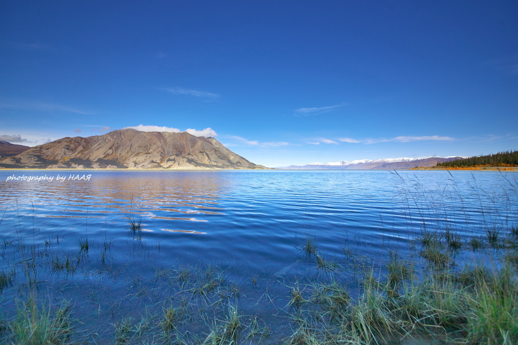 Kluane Lake。