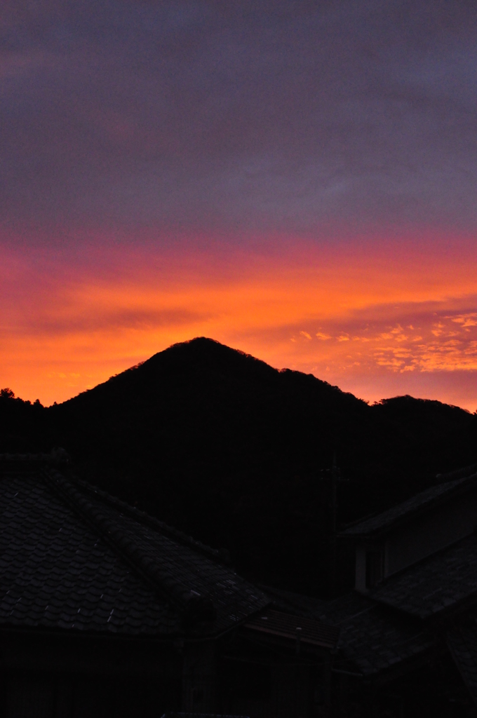 ある日の夕暮れ