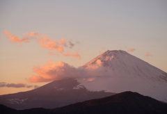 大観山からの夕日