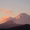 大観山からの夕日