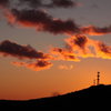 大観山からの夕日2