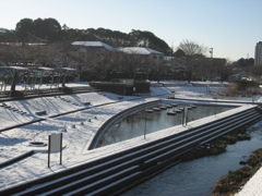 ある冬の日～地蔵原の水辺～