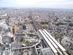 JR岐阜駅から東側