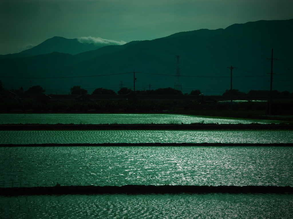 ダークな伊吹山