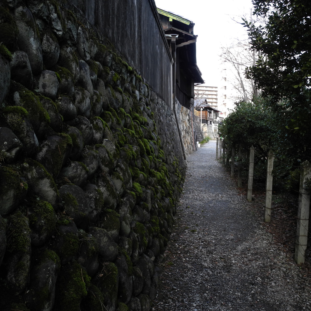 河原町の路地裏小路