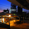 青い空と大曽根駅