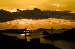 長崎の夕暮れ