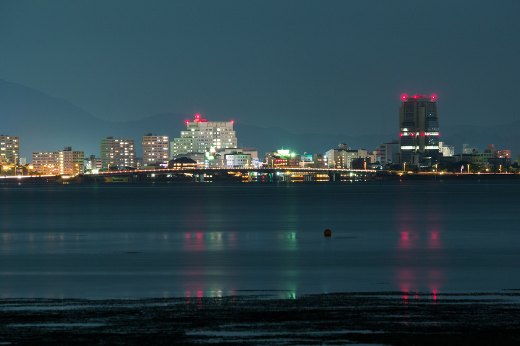 松江夜景