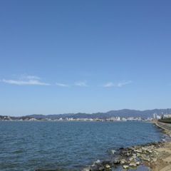 嫁ケ島の遠景