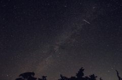 天の川とペルセウス流星群　その2
