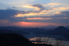 夕暮れ